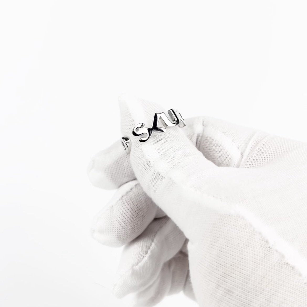 Bold and simple original Sluco Studio 925 silver ring